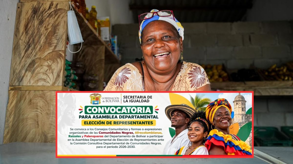 Convocan elección de representantes de comunidades negras y afro de Bolívar
