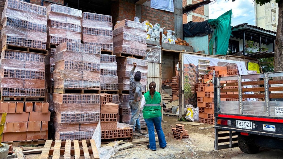 Construcción de viviendas en Medellín