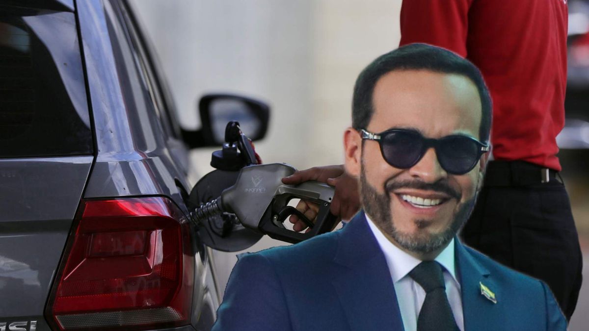 Presidente Abelardo reversa decisión de subir el precio de la gasolina.