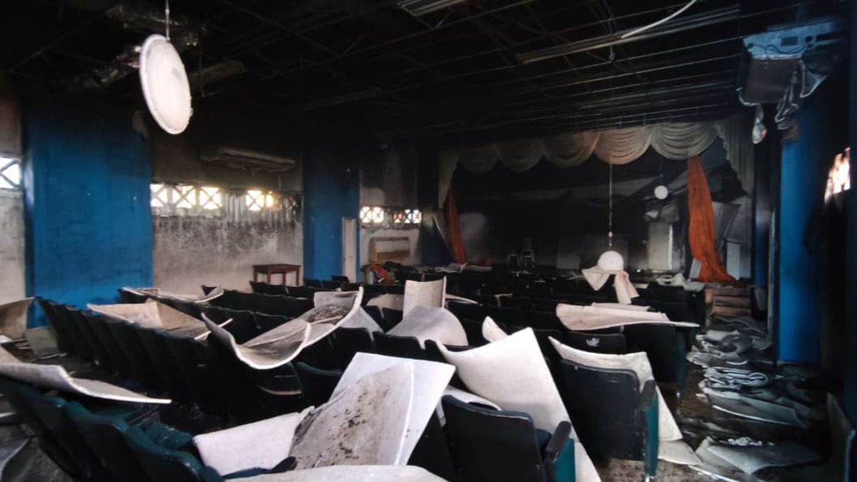 Incendio en colegio de Soledad