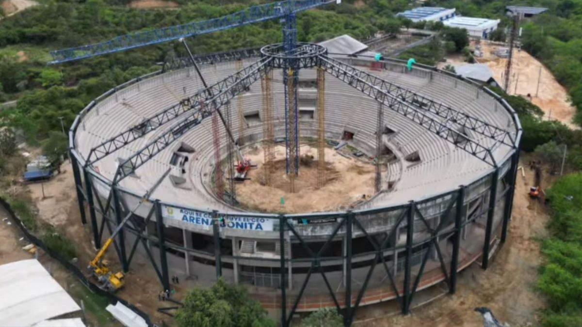 Obras Arena Bonita Bucaramanga