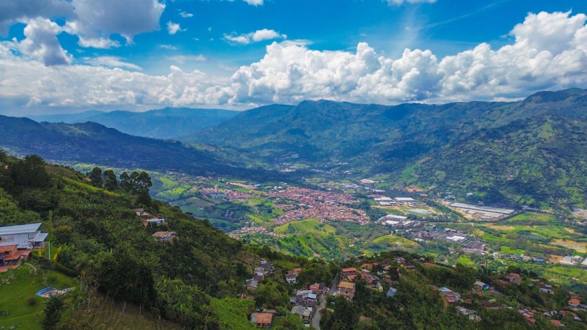 Panoramica del municipio de Girardota