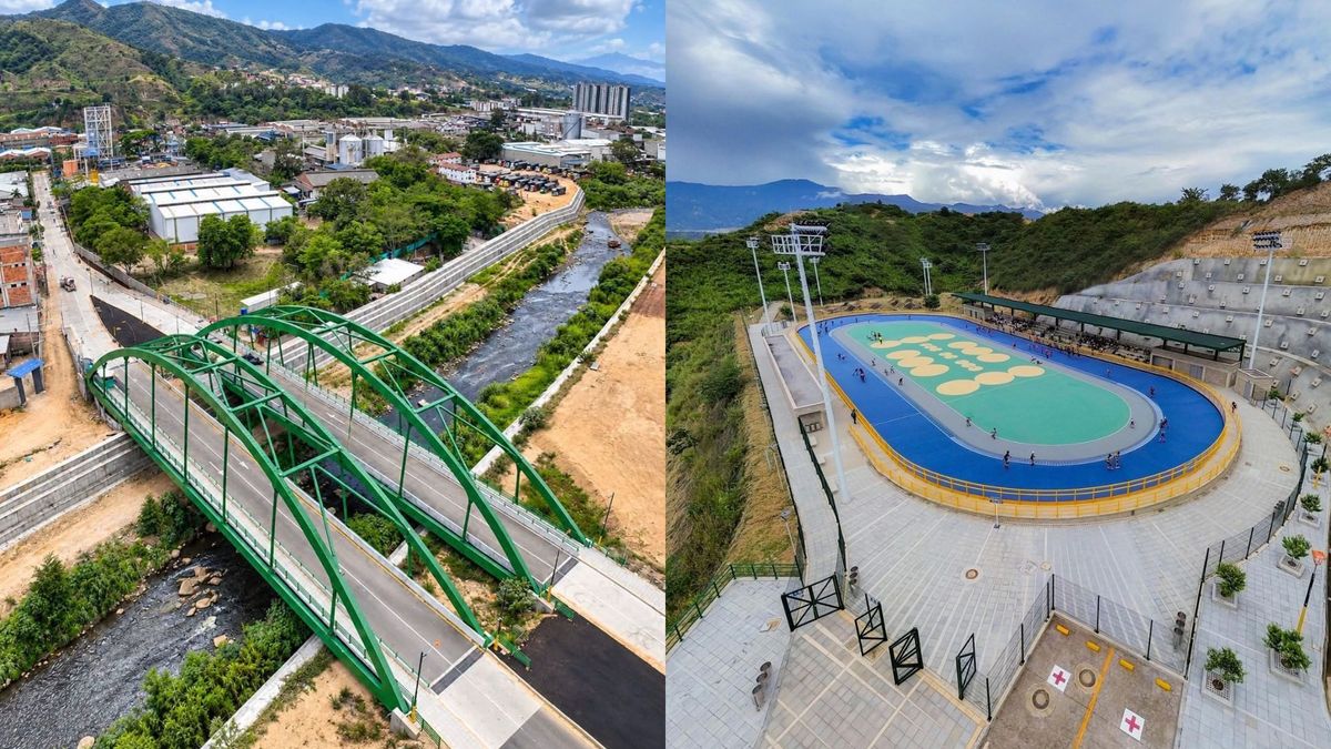 Megaobras en Girón - Puentes Gemelos - Complejo Deportivo La Meseta