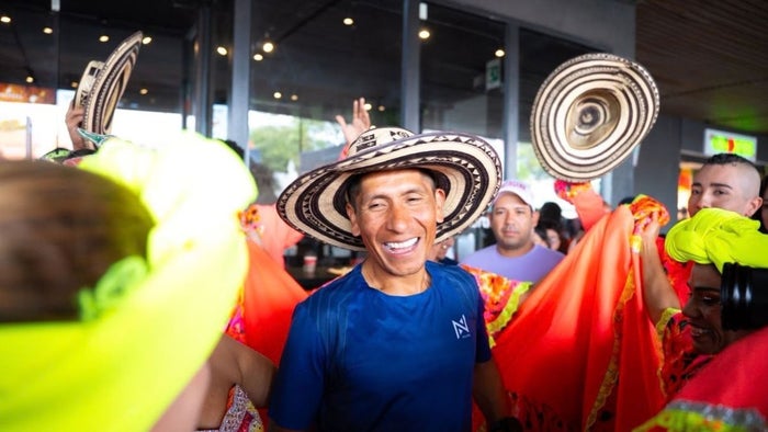 Nairo Quintana ya está en Cartagena