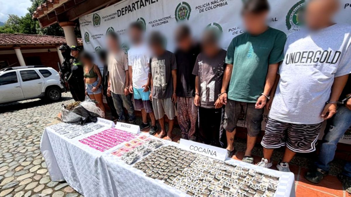 Captura de integrantes del Clan del golfo en Antioquia.