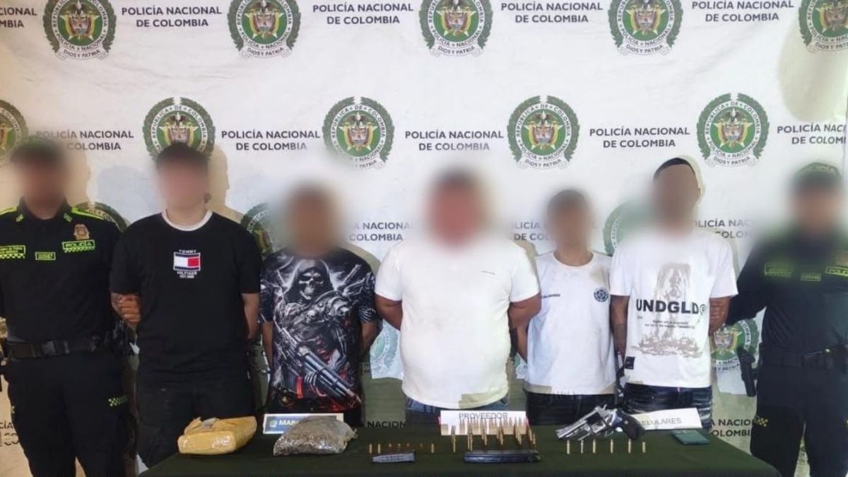 Cinco integrantes del grupo delincuencial "Los del freseo", fueron capturados en el barrio El Ferry de Soledad