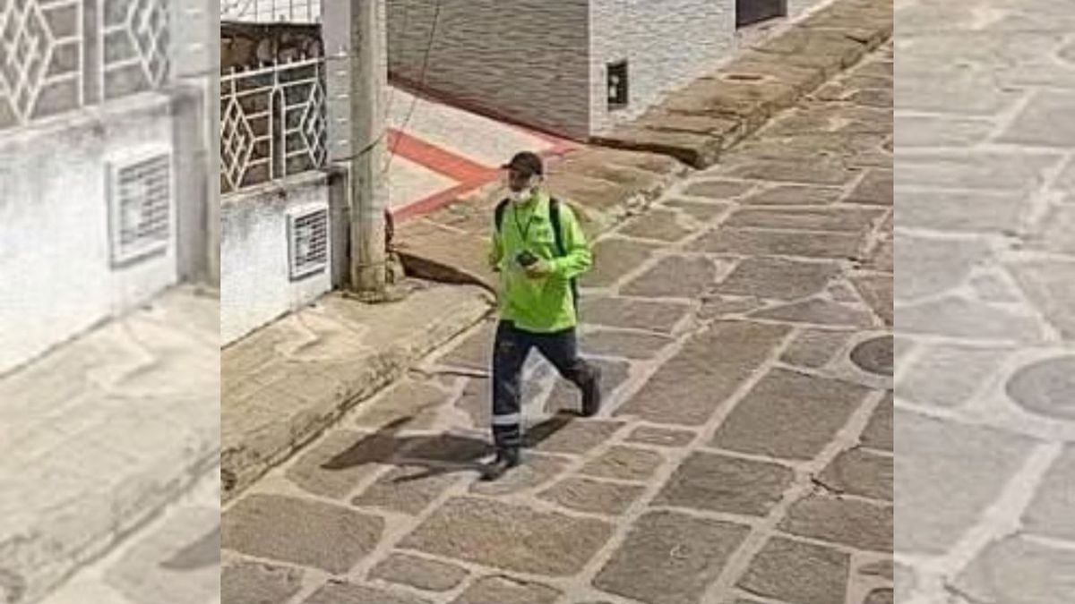 Presunto ladrón en San Gil