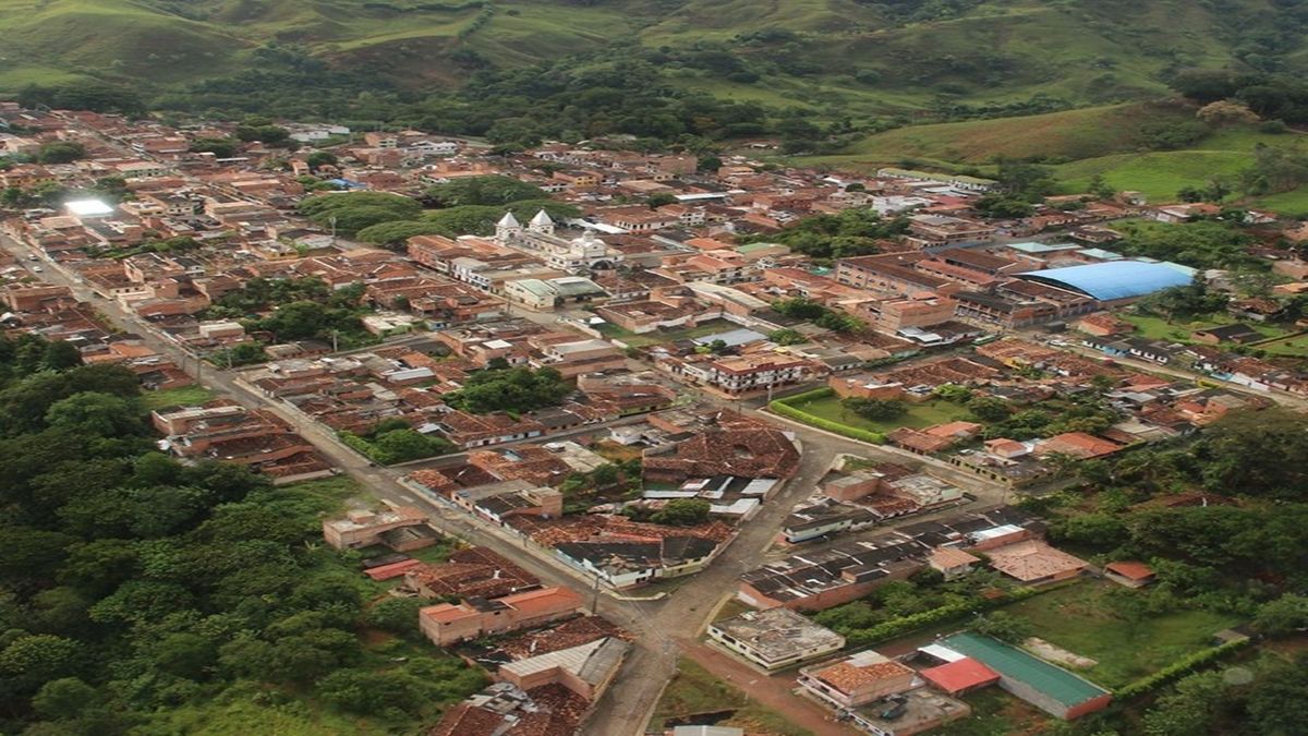 Panorámica municipio de Hispania.