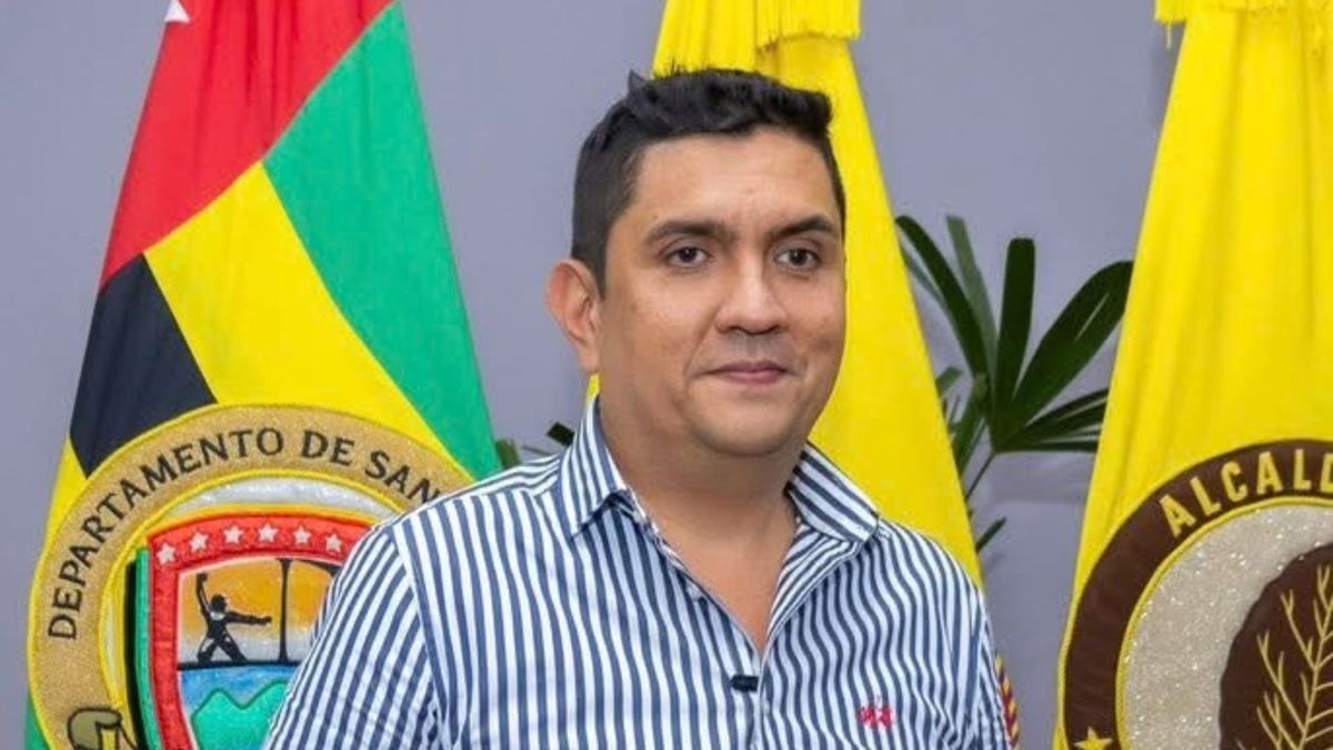 Exalcalde encargado de Girón, Fredy Cáceres