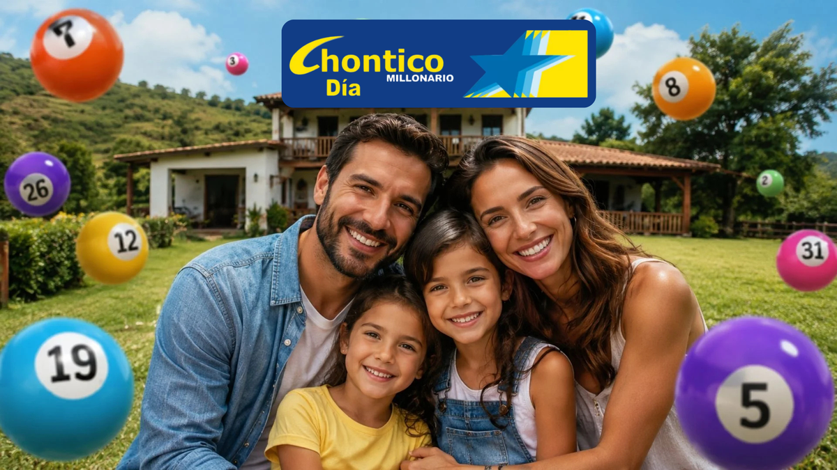 Familia feliz - logo del Chontico Día