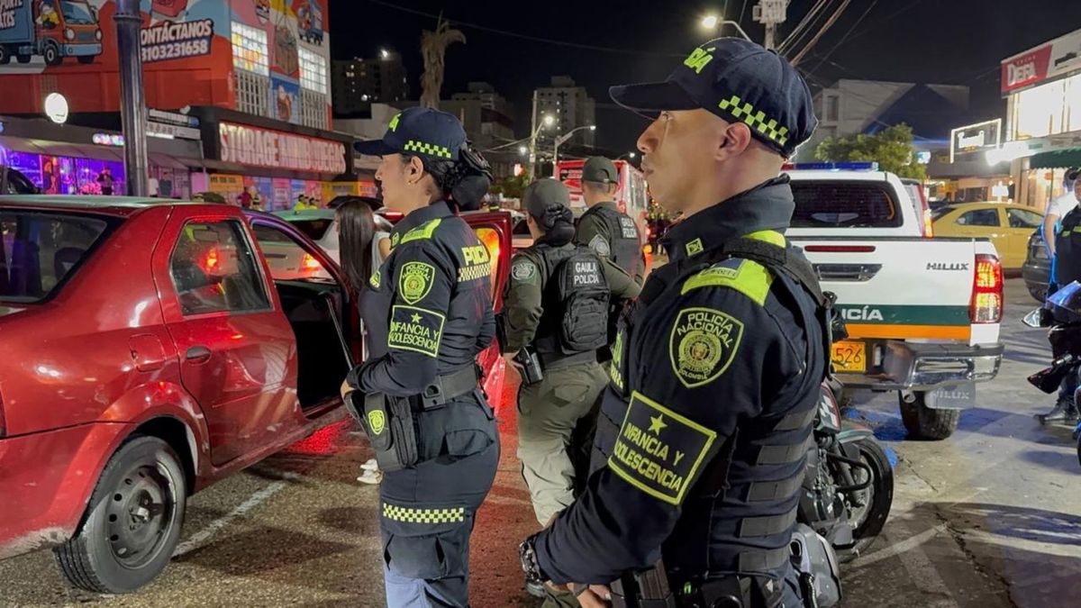 43 personas capturadas y más de 200 armas incautadas durante el fin de semana en Barranquilla