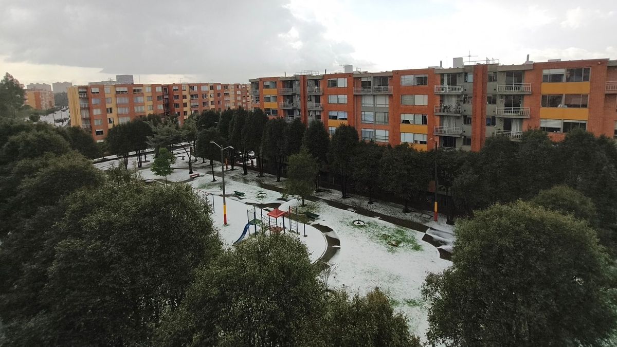 Granizada Bogotá octubre 5