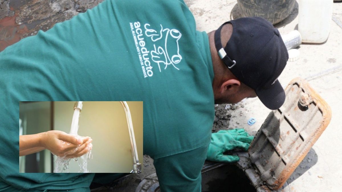 Cortes de agua en Bogotá y Soacha