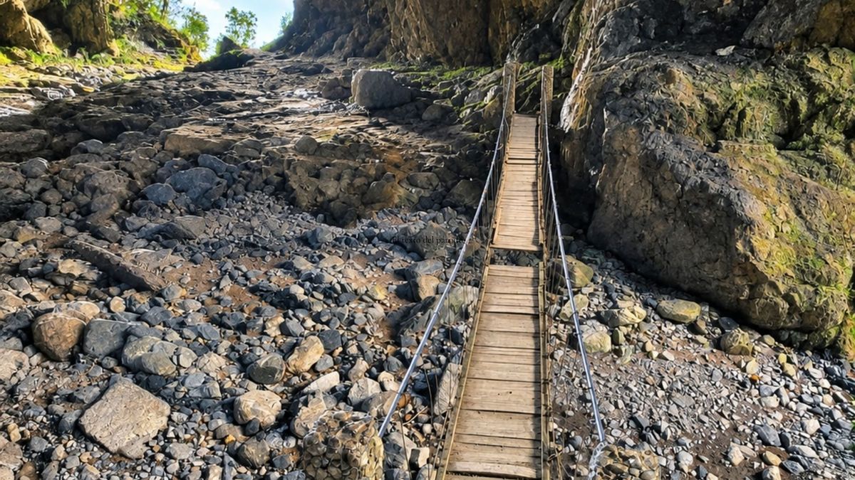 Puente colgante Ventanas de Tisquizoque