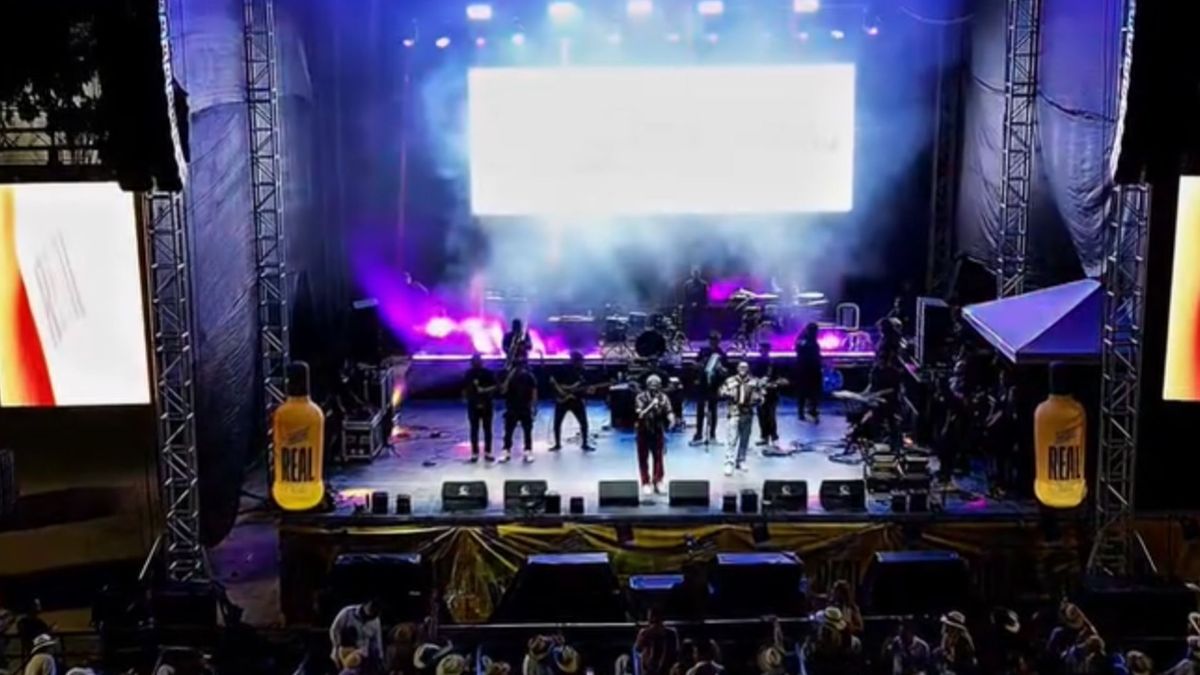 Concierto en las ferias de Lebrija, Santander