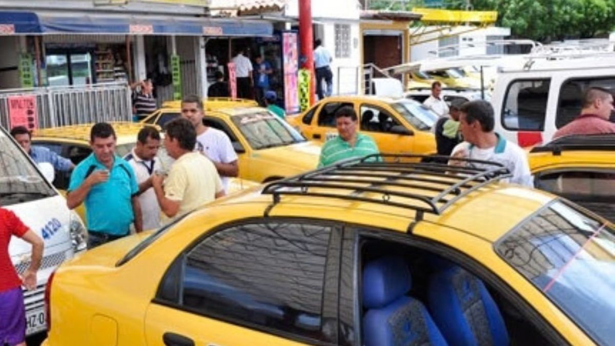Taxistas de Cúcuta