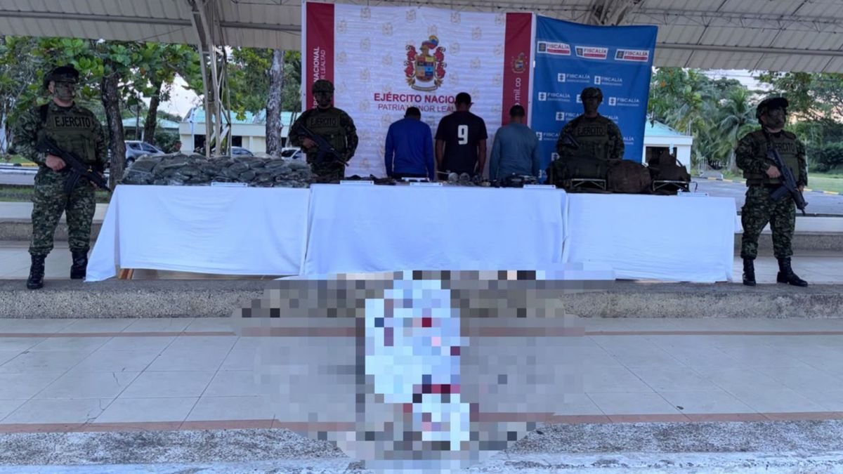 Operativo militar en Chocó.