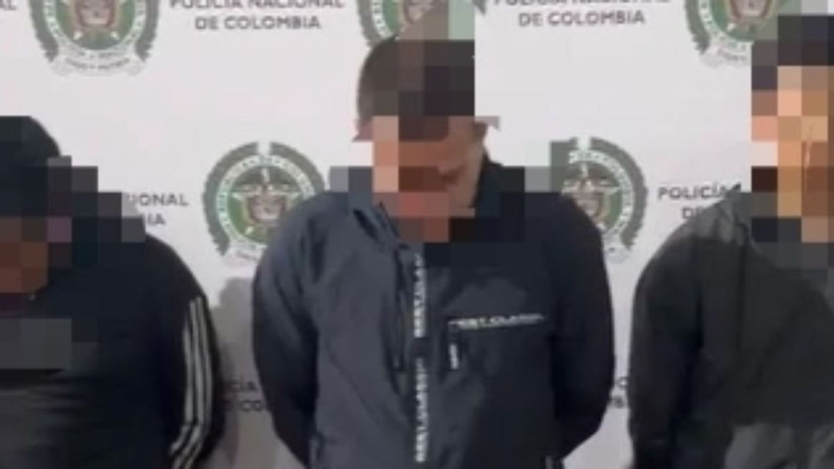 Apartamenteros capturados en Medellín