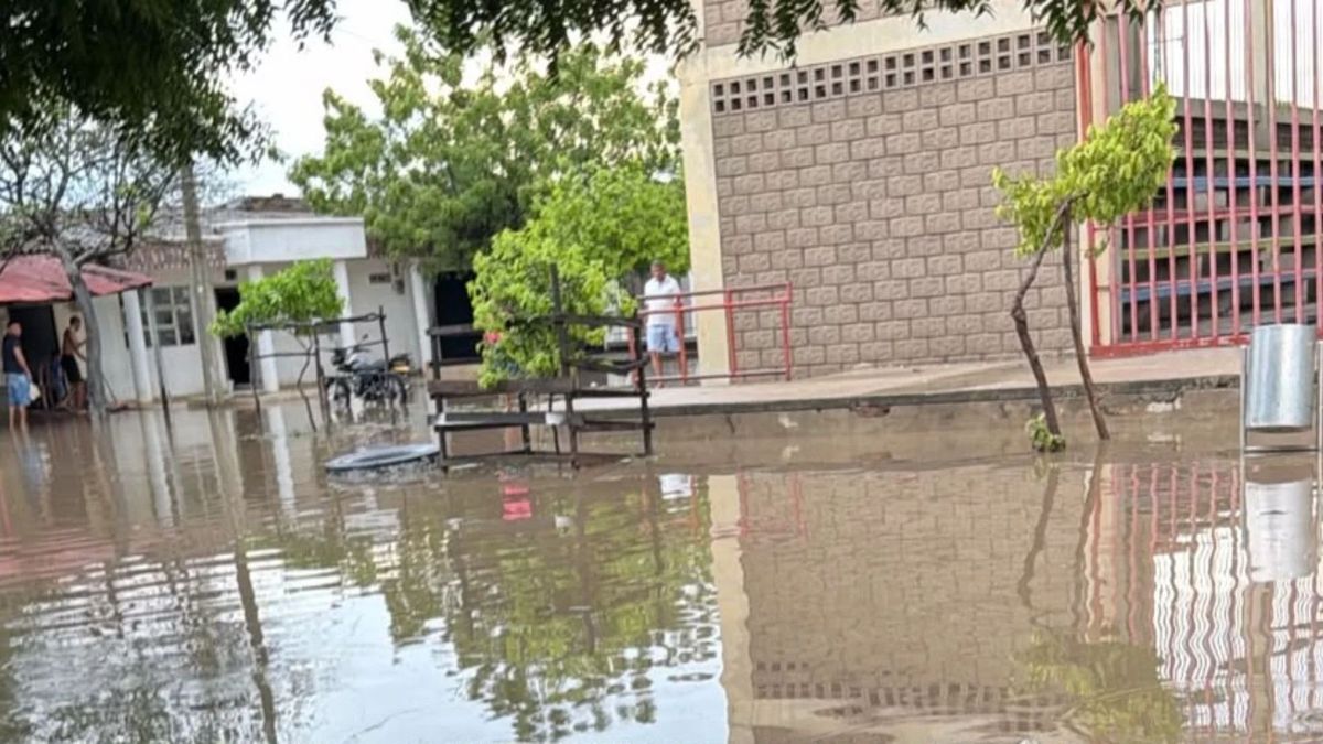 Lluvias en el sur de La Guajira.