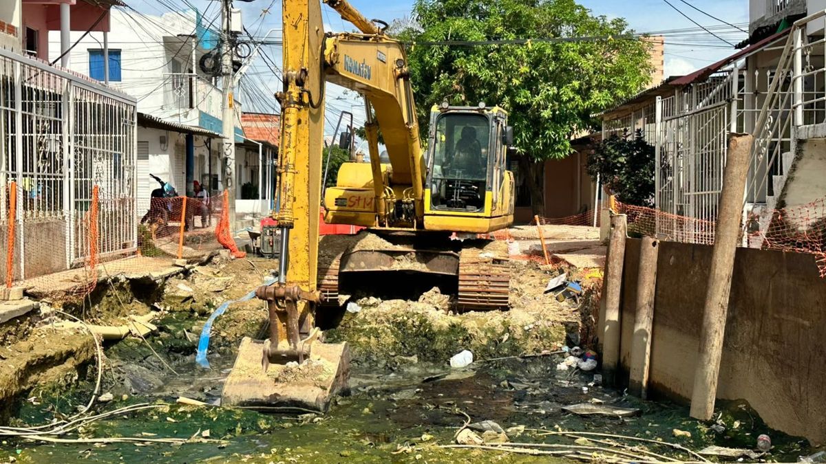 Obras retrasadas en La Pradera, Barranquilla
