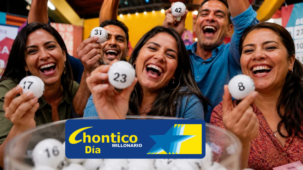 personas celebrando - logo del Chontico Día