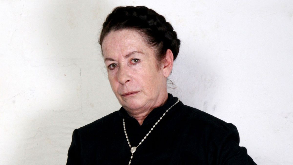 Ana María Arango, en uno de sus personajes