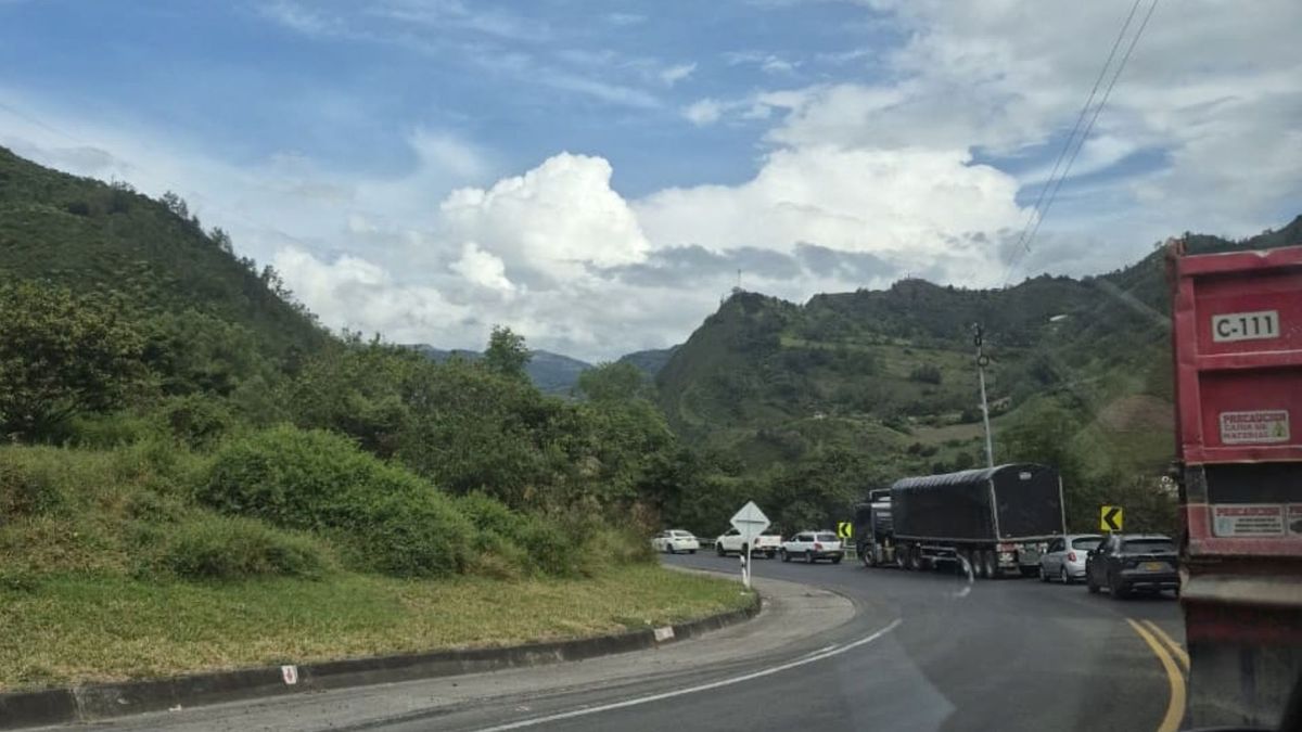Vía Bogotá - Villavicencio