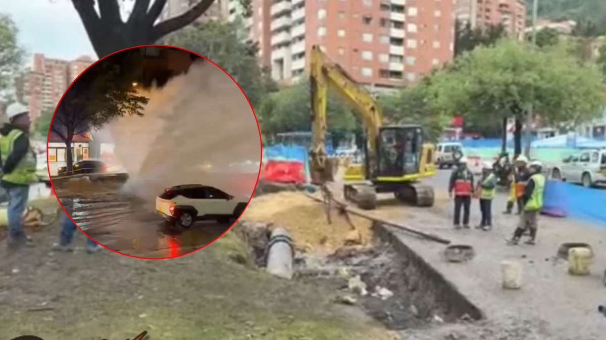 Tubería matriz desató caos en la Séptima