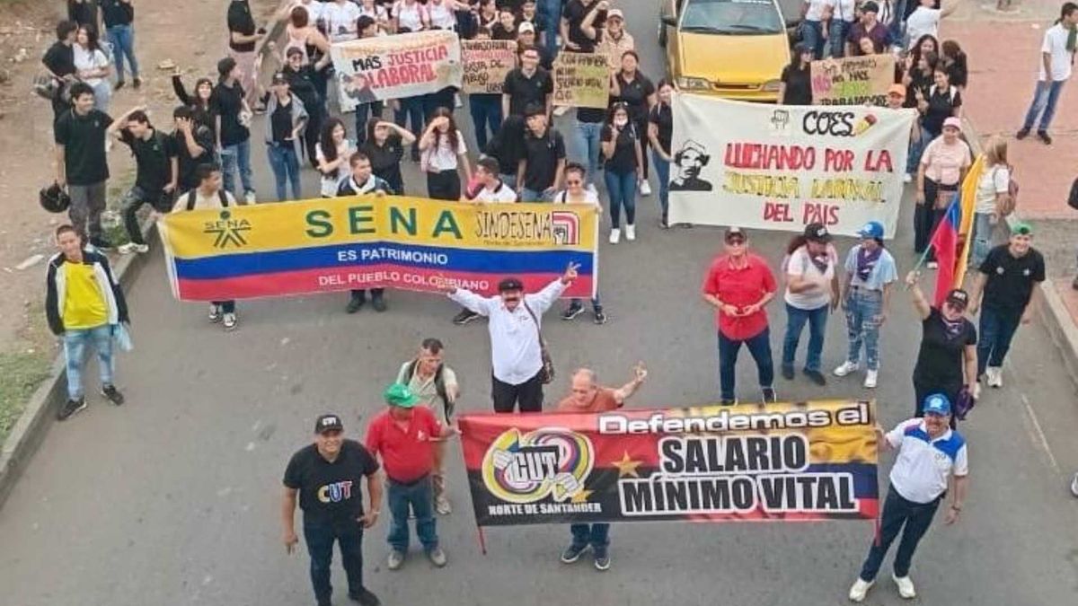 Protestas en Cúcuta.