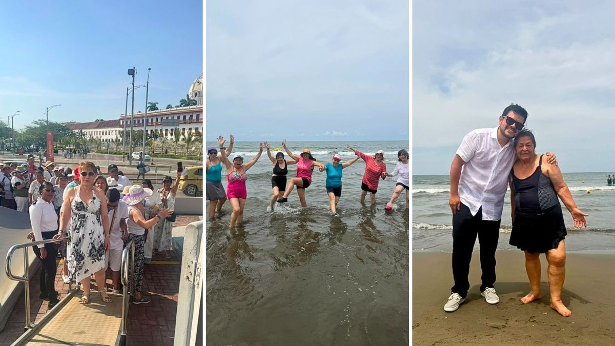 1.420 adultos mayores de Mosquera viajan gratis a Cartagena para conocer el mar