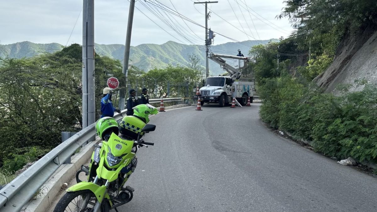 Robo de energía en Taganga