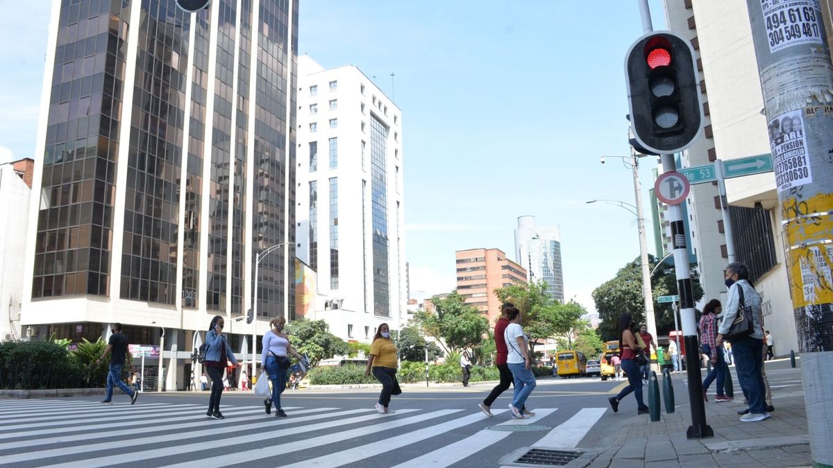 Avenida Oriental de Medellín: Un punto cercano de donde se presentó la balacera