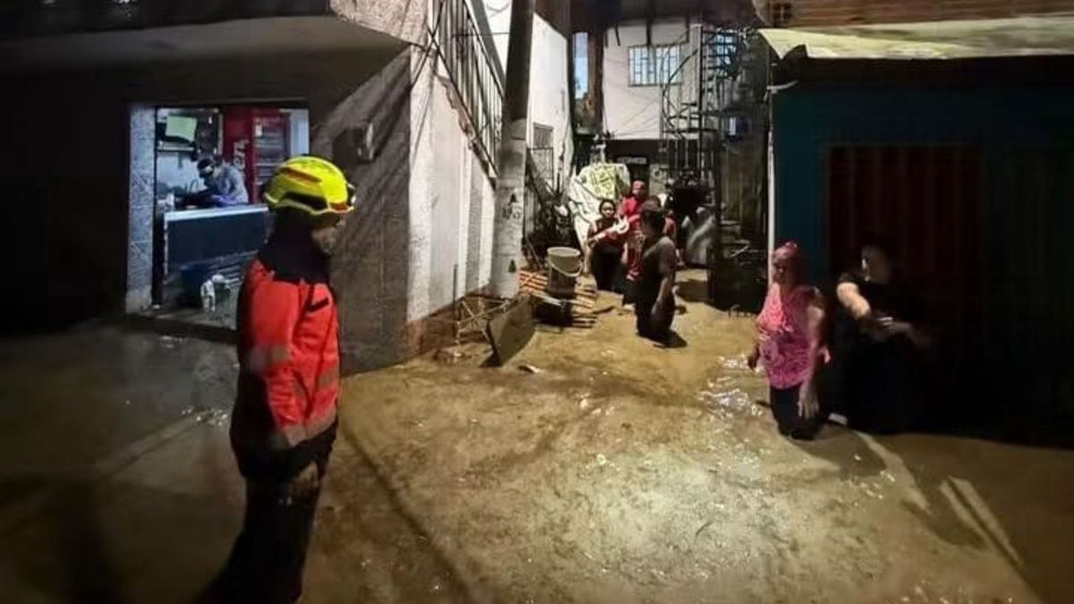 Damnificados del barrio la Iguaná de Medellín