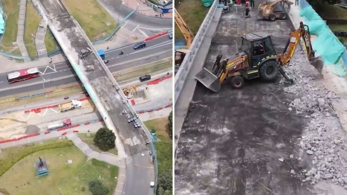 Puente de la calle 100 con carrera Séptima