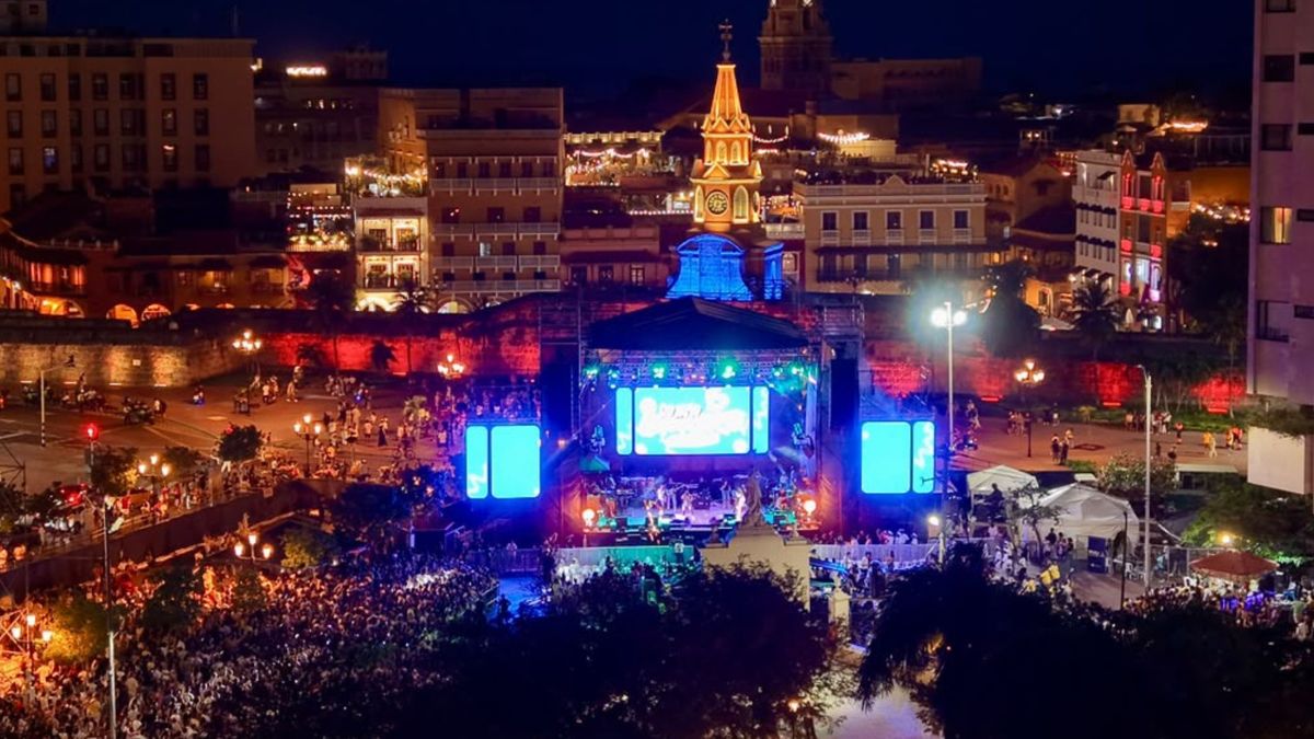 Concierto cierre Gran Fondo Nairo Quintana