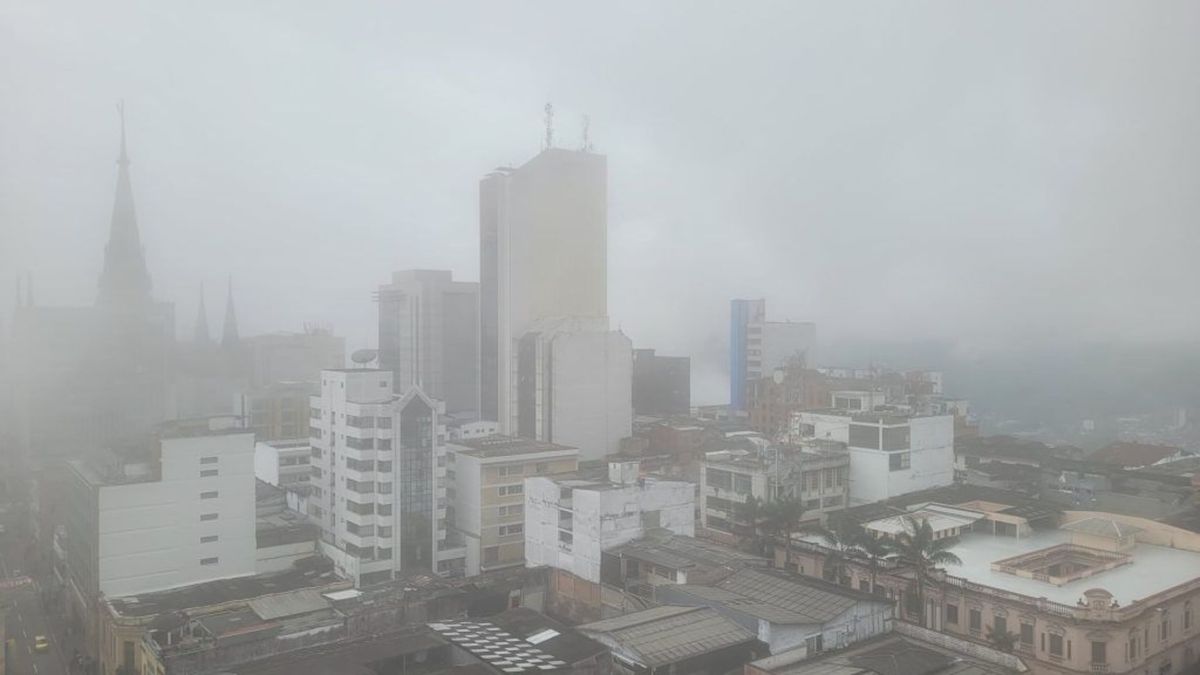 Lluvias en Manizales