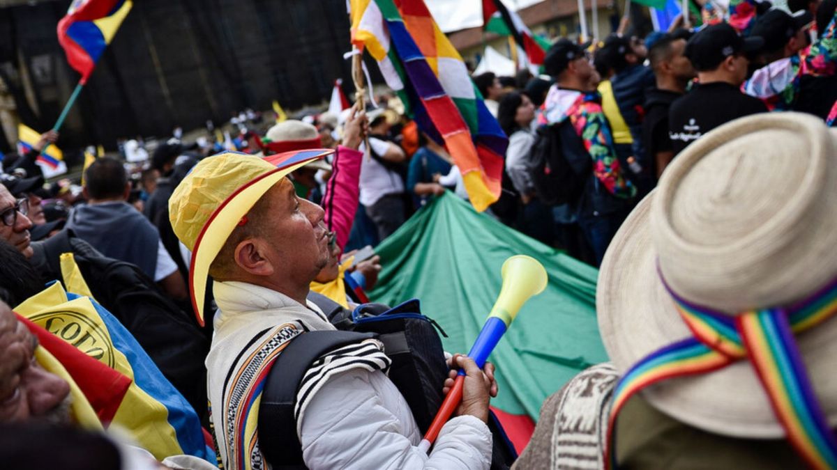 Marchas en Bogotá del 13 al 18 de octubre de 2026