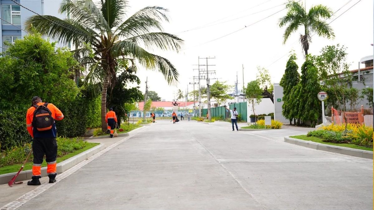 Bocagrande estrena tramo de la obra contra inundaciones