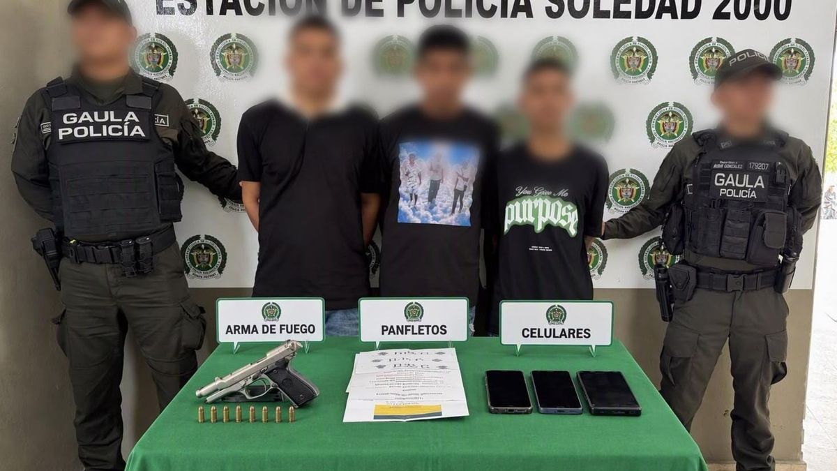 Presuntos integrantes de Los Costeños Capturados