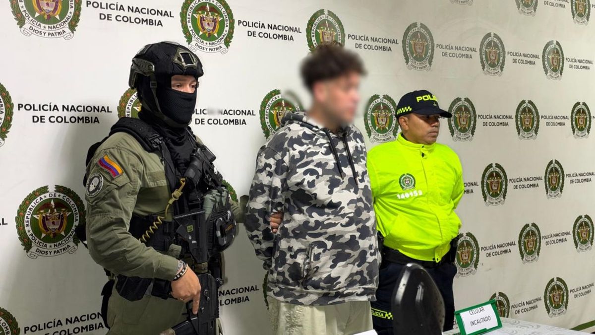 Capturan a alias Mateo en Medellín
