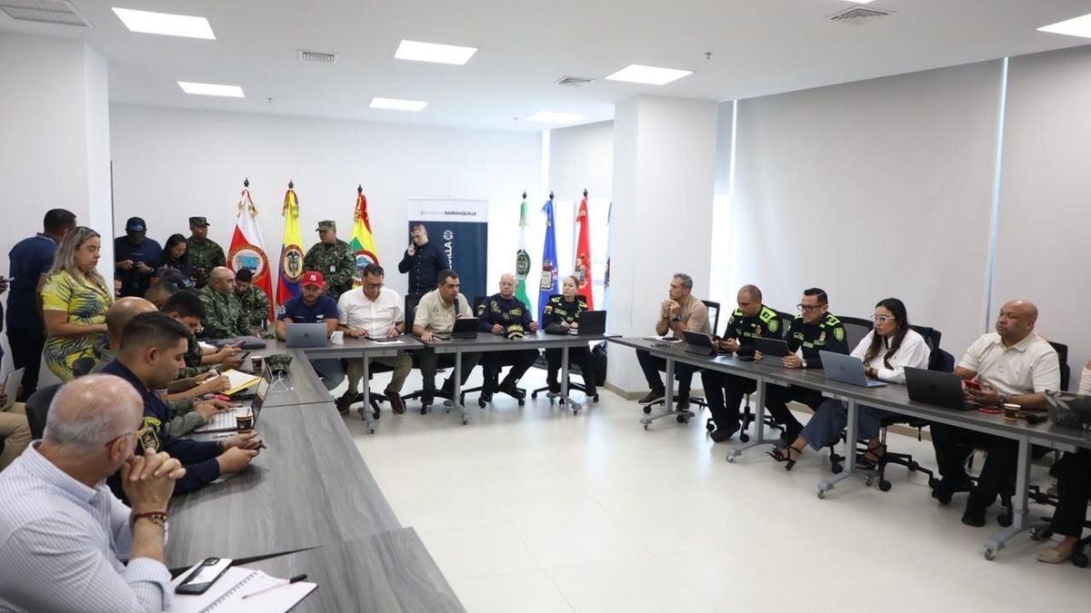 Seguridad - marchas en Barranquilla