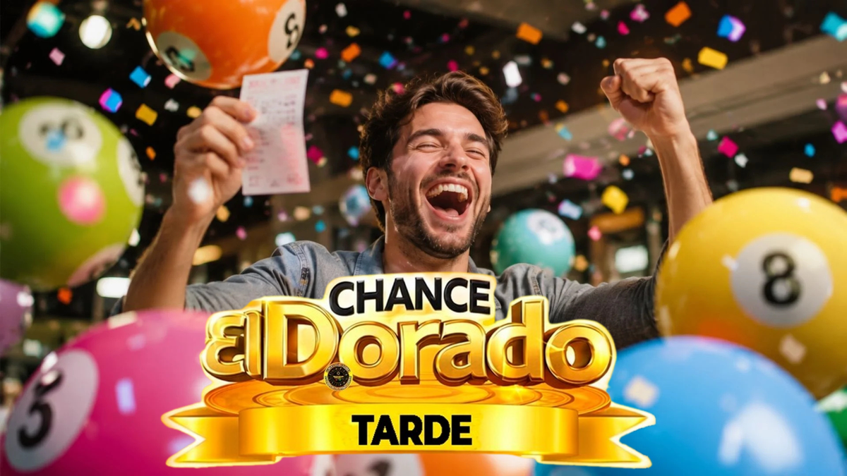 hombre celebrando - logo El Dorado Tarde