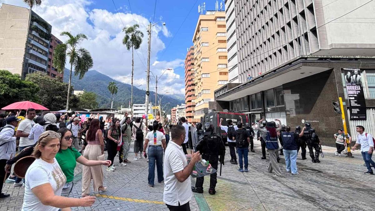 Confrontación jóvenes | Movilización | Ibagué