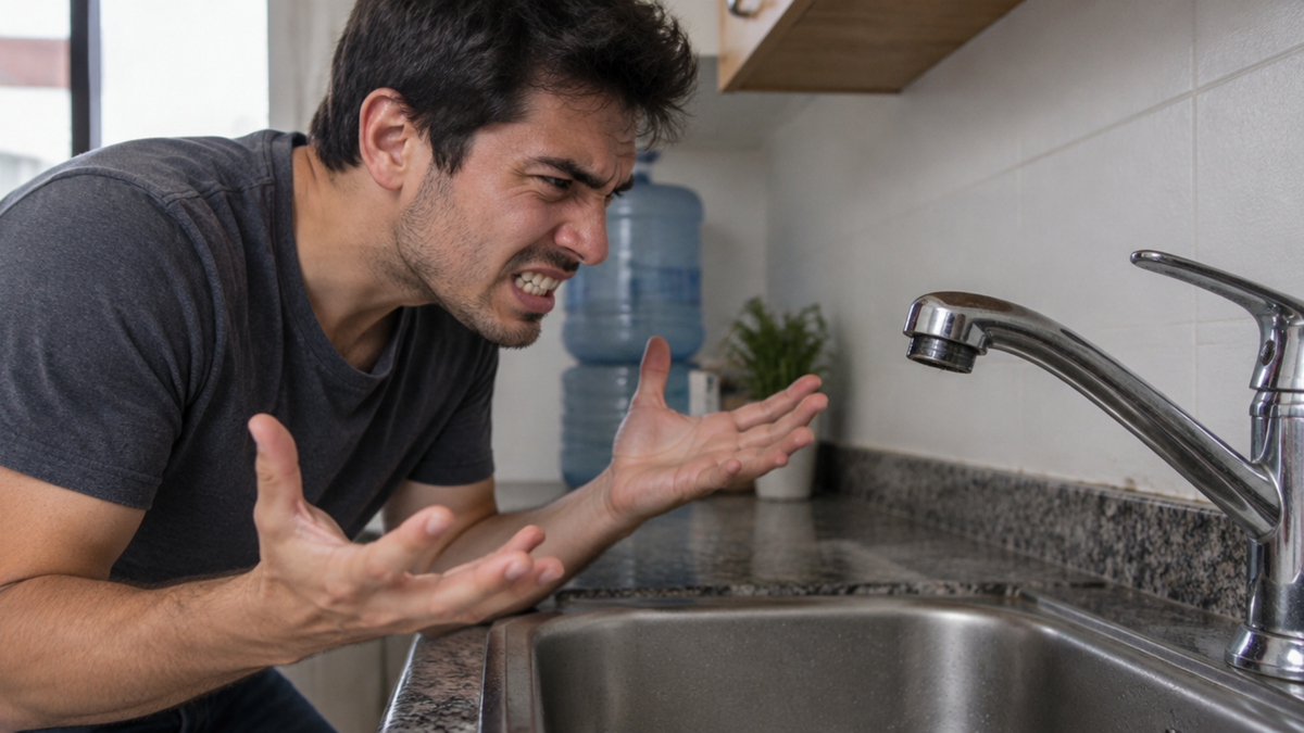 Cortes de agua en Bogotá y Soacha