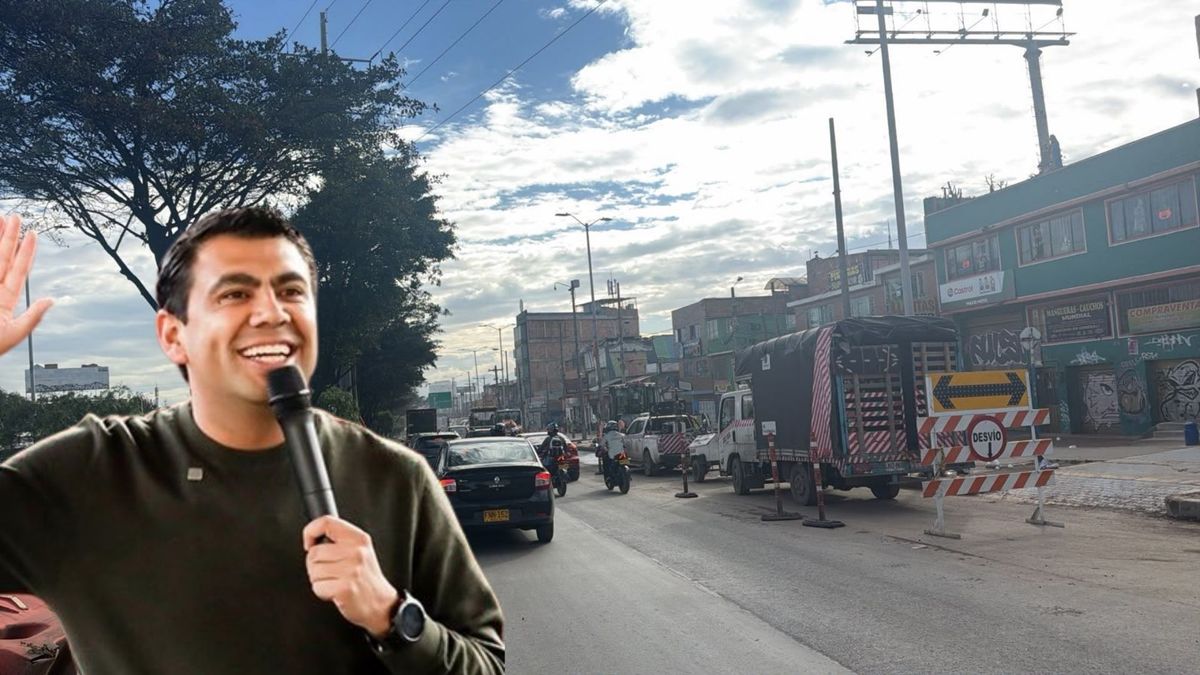 Alcalde Soacha dijo basta trancón Autopista Sur Vía Sumapaz