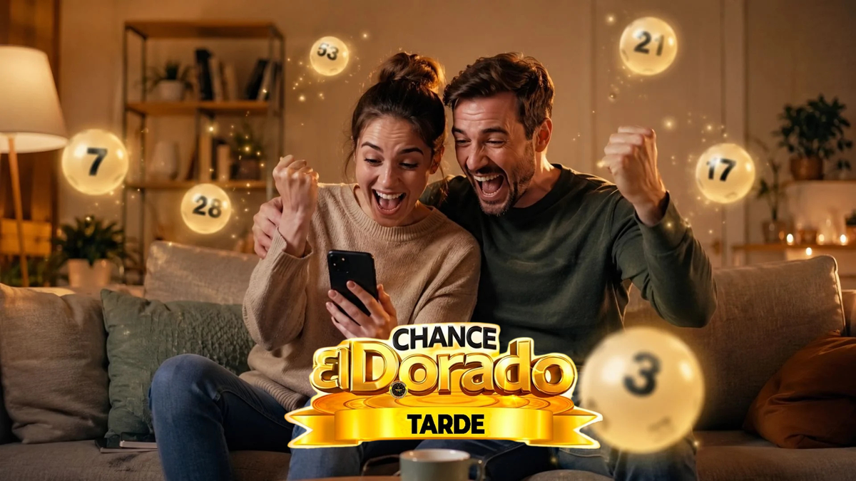 Pareja celebrando - logo El Dorado Tarde