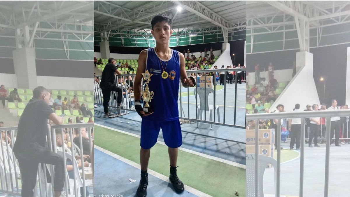 Zahid Rubio, campeón nacional de boxeo,
