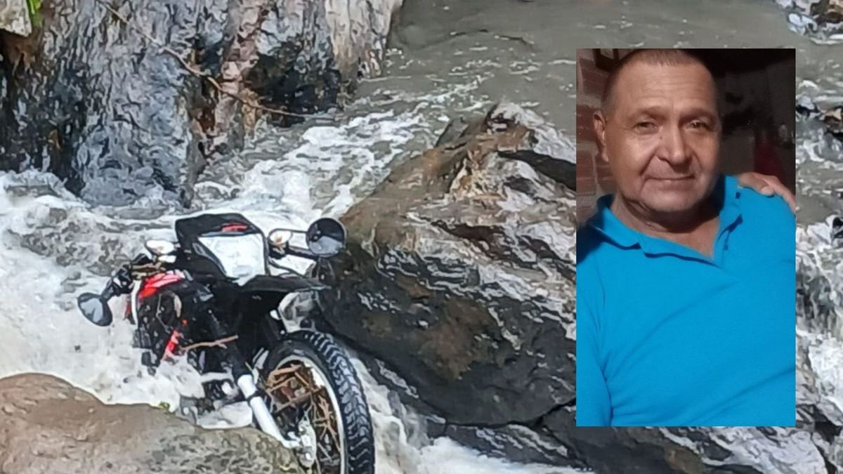 Emilio Torrente desaparecido Coper Boyacá moto quebrada