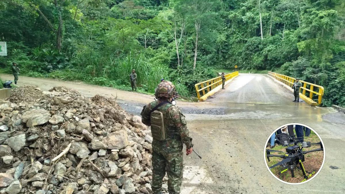 Ataque del ELN con drones en Chocó, que dejó nueve militares heridos, enciende las alarmas en Risaralda por el riesgo de nuevos atentados contra la fuerza pública