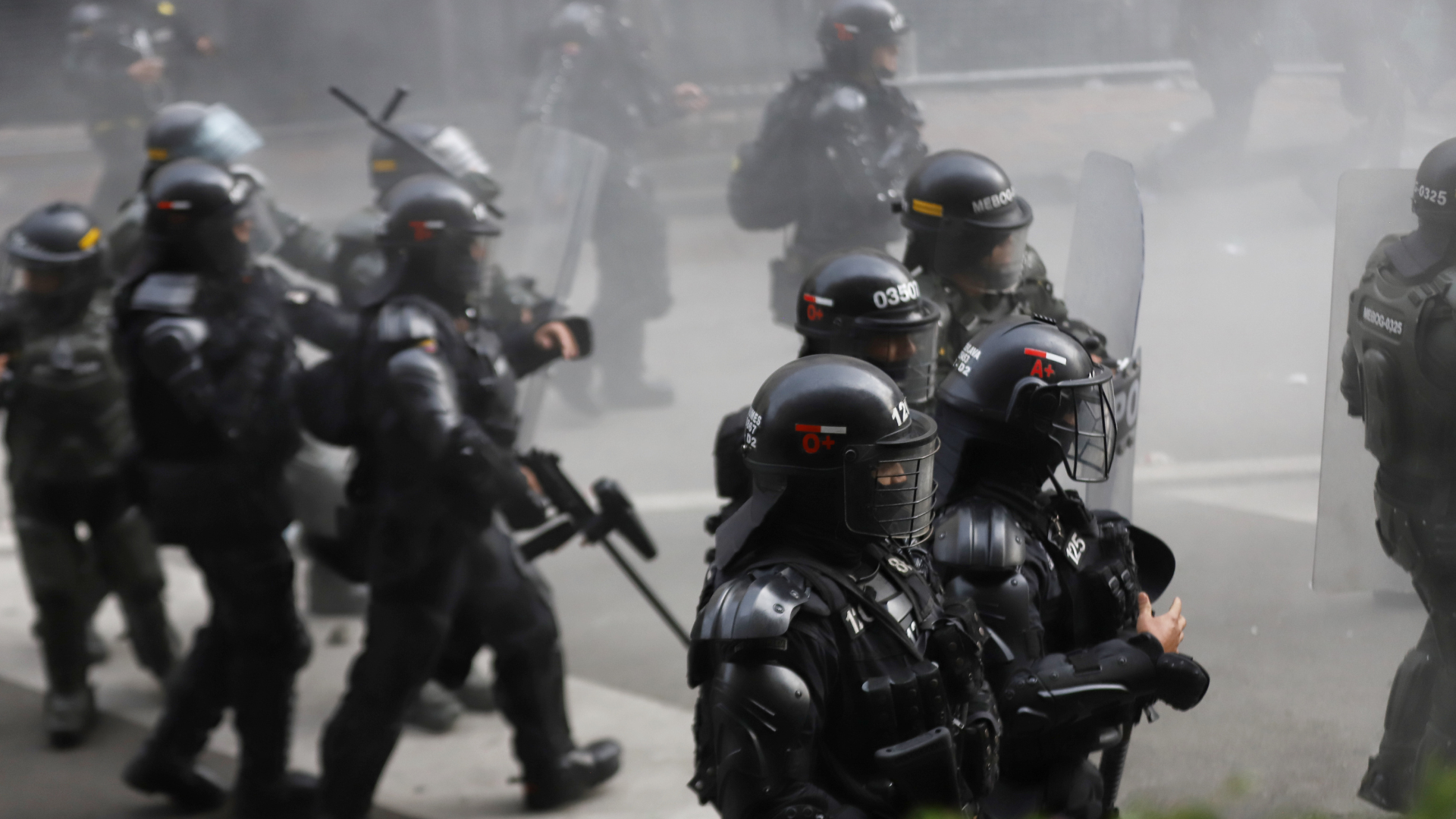 Policía antidisturbios